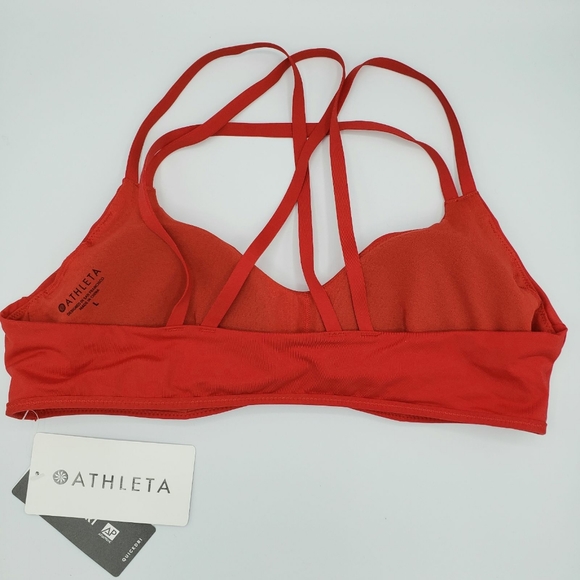 Red Athleta South Swell Bikini - Picture 3 of 5